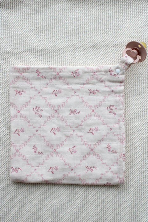Little Threads Lovey - Mauve Lattice