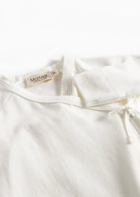 Marmar Basic Footie+Hat 100-106 - Gentle White detail