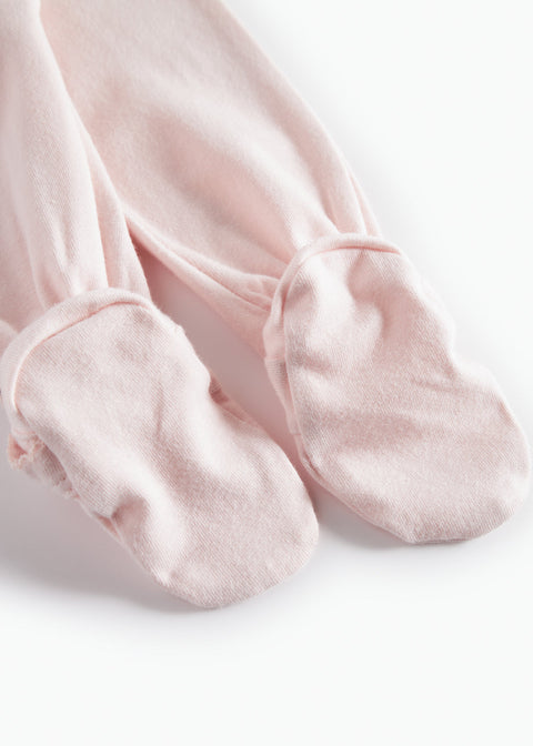Marmar Basic Footie+Hat 100-106 - Rosa