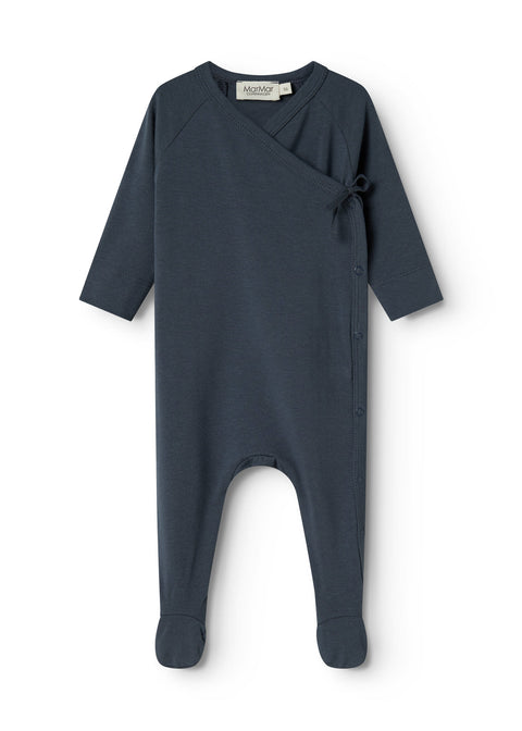 Marmar Basic Footie+Hat 100-106 - Blue