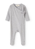 Marmar Basic Footie 100-106 - Light Grey Mel