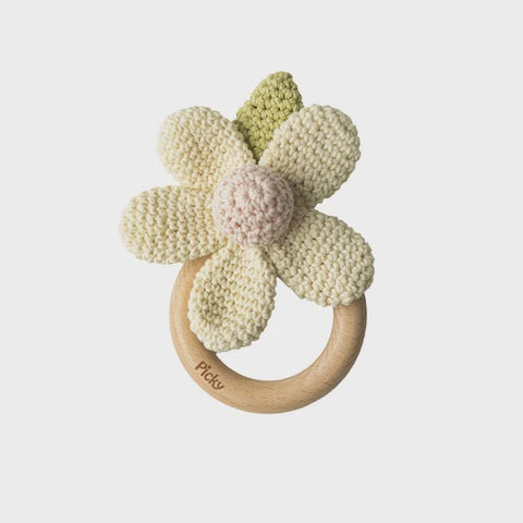 Picky Flower Rattle Teether