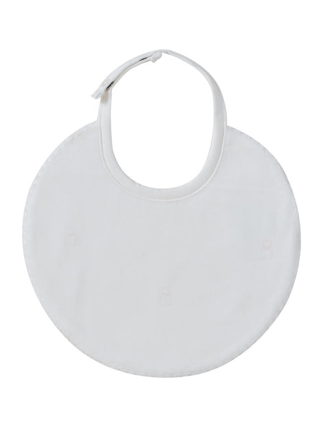 Kipp Baby Petit Ours Pattern Bib - Pink
