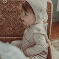 Lovely Littles Printed Footie - Heirloom Pony lifestyle