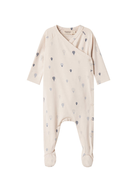 Marmar Printed Footie + Hat 254-109-05-06 - Air Balloon