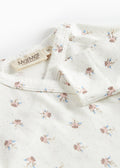Marmar Printed Footie 254-109-19 - Little Sakura Flowers detail 2