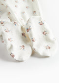 Marmar Printed Footie 254-109-19 - Little Sakura Flowers detail 3