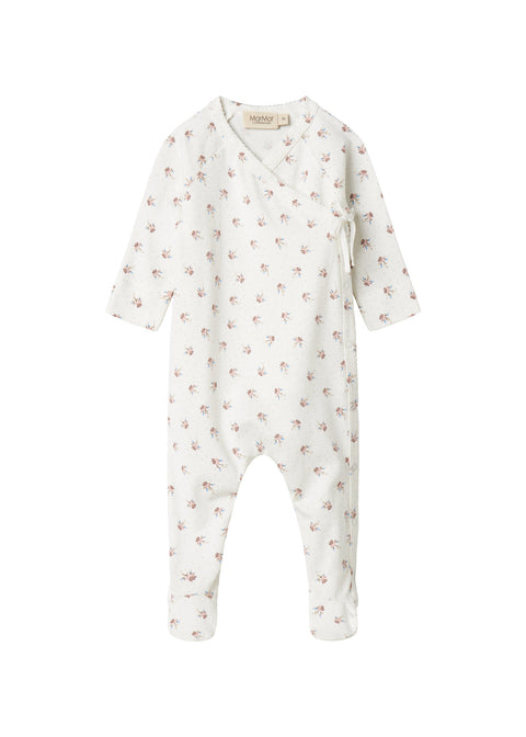 Marmar Printed Footie 254-109-19 - Little Sakura Flowers