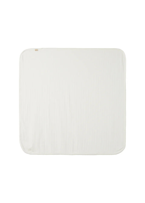 Marmar Pointelle Detail Blanket 254-182-08 - Gentle White