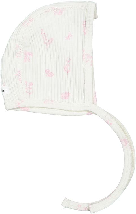 Lovely Littles Meadow Pink Footie + Bonnet