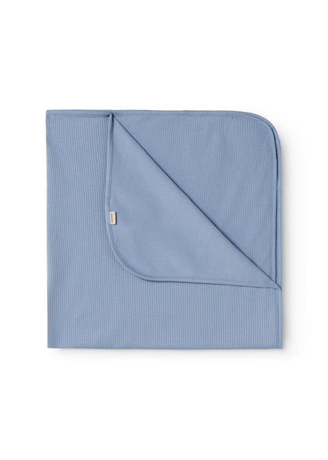 Marmar Linear Stripe Detail Blanket - Ice Cube detail