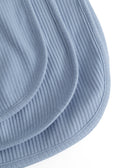 Marmar Linear Stripe Detail Blanket - Ice Cube detail 2