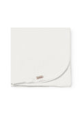 Marmar Linear Stripe Detail Blanket - Gentle White