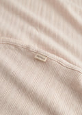 Marmar Linear Stripe Detail Blanket - Cotton Candy detail 2