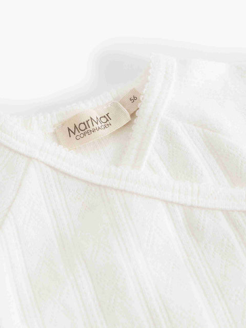 Marmar Pointelle Bris Outfit & Blanket Set 264-182 - Gentle White