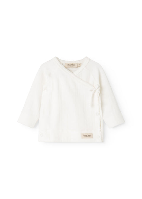 Marmar Pointelle Bris Outfit & Blanket Set 264-182 - Gentle White