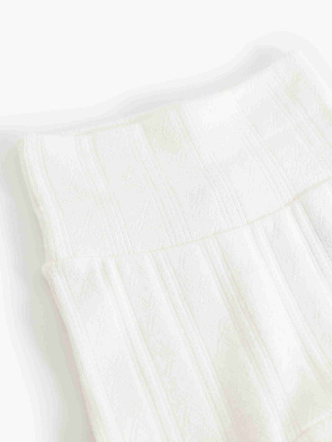 Marmar Pointelle Bris Outfit & Blanket Set 264-182 - Gentle White