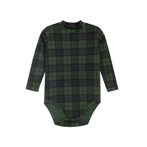 Ely's & Co French Terry Scottish Bodysuit & Overalls/Avail Sizes 9M-24M/AW26-0066-BO