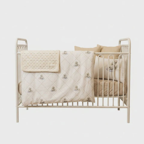 Petite Belle 5pc Crib Set - Teddy's Tale