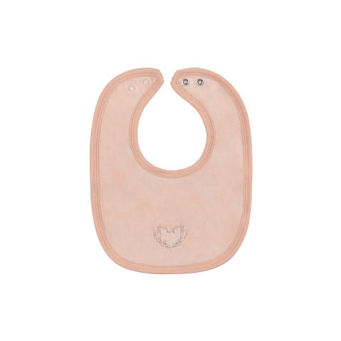 Metallic Wreath Bib Pink