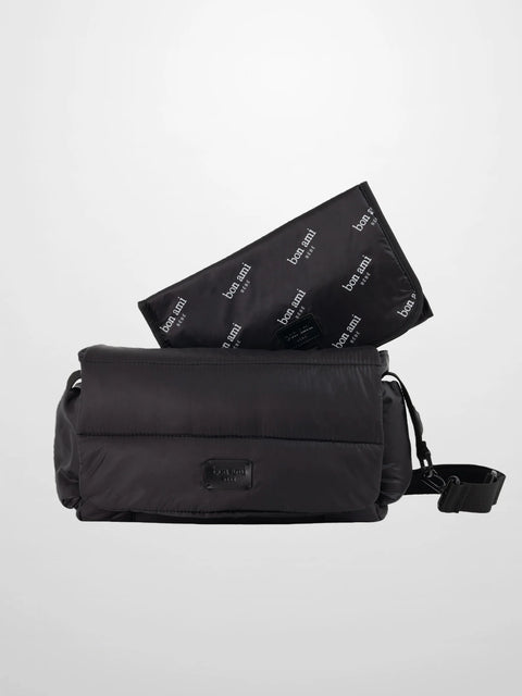 Bon Ami Diaper Bag - Black