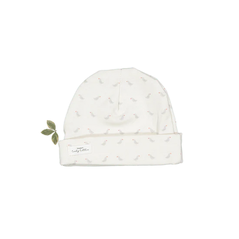 Lovely Littles Soft Bird Footie + Beanie