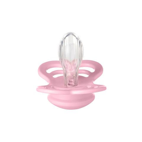 Bibs Supreme Silicone Pacifier - Baby Pink