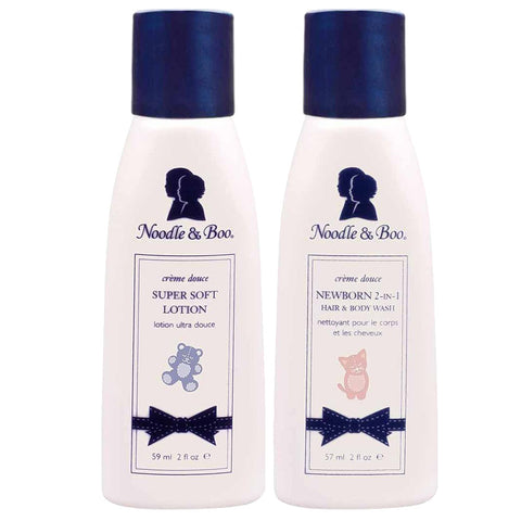 Noodle & Boo Bundle of Joy Travel Size Set - Crème Douce