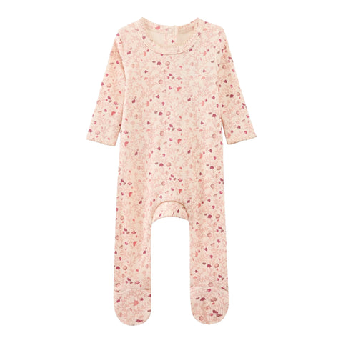 Adee Garden Sprinkles Footie - Pink