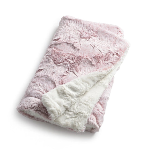 Zandino Fur Blanket - Girl Mauve Amelia