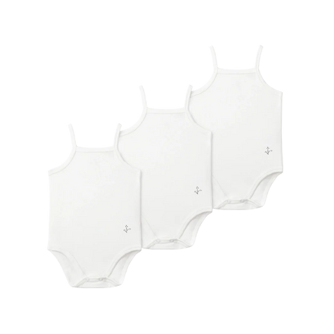 Lil Legs Undershirts  Boys Solid  3 Pack
