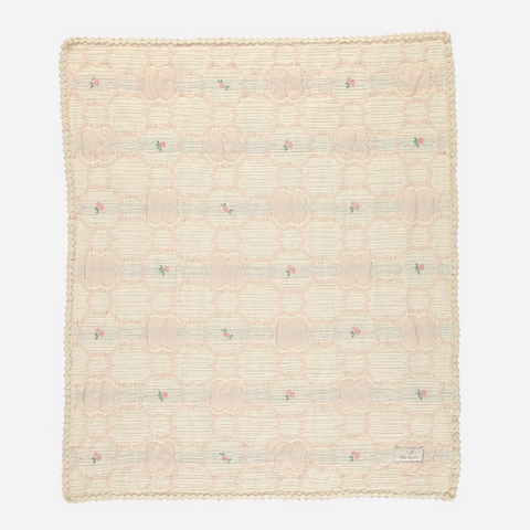 Bebe Organic Cleo Blanket - Vintage Wallpaper Floral