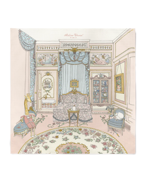 Atelier Choux Carre Swaddle - Frech Bedroom