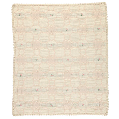 Bebe Organic Vintage Rose Blanket