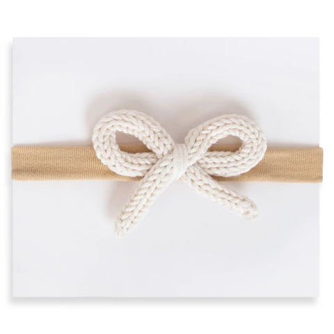 Adora Headband - Crochet Mini Cream