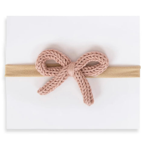 Adora Headband - Crochet Mini Mauve