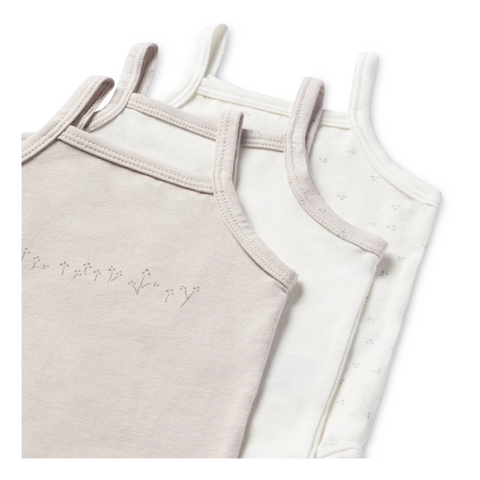 Lil Legs Undershirts  Boys Colored  3 Pack