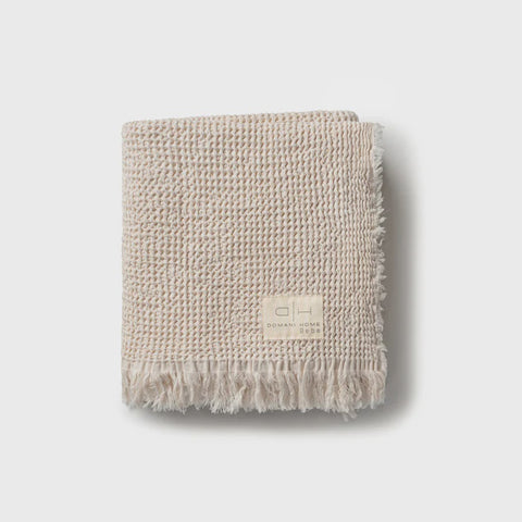 Domani Home Waffle Muslin Blanket - Cream