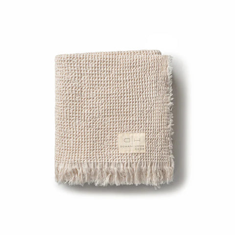 Domani Home Waffle Muslin Blanket - Cream