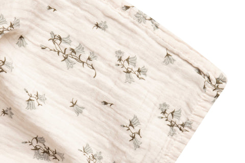 Garbo & Friends Bluebell Muslin Swaddle
