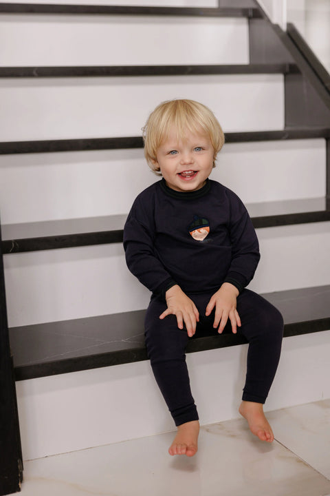 Ely's & Co French Terry Scottish 2 PC Set/Avail Sizes 12M-24M/AW26-0066-LS