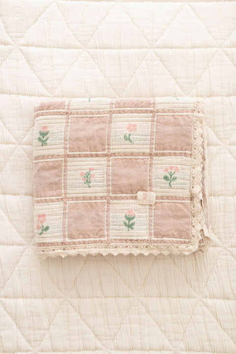 New Grain Patchwork Blanket - Fleur
