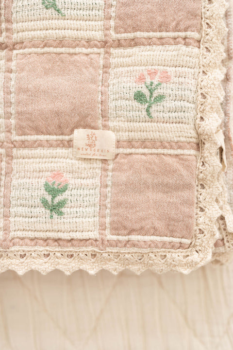 New Grain Patchwork Blanket - Fleur lifestyle