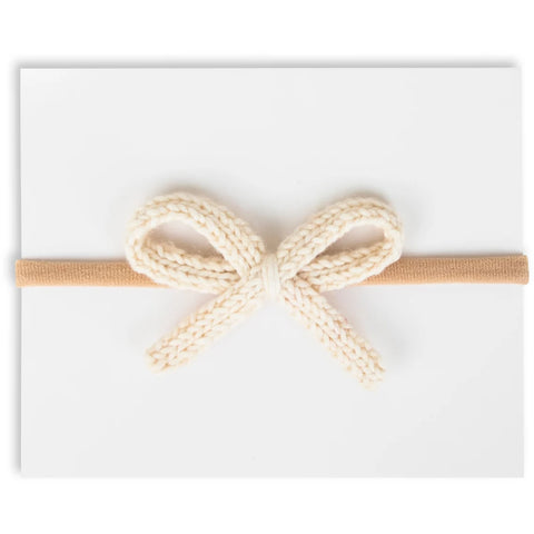 Adora Headband - Crochet Mini Ivory