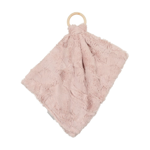 Peluche Mini Lux Fur Teether - Icy Rose
