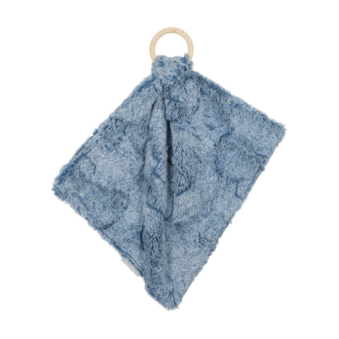Peluche Mini Lux Fur Teether - Bluewash Heather