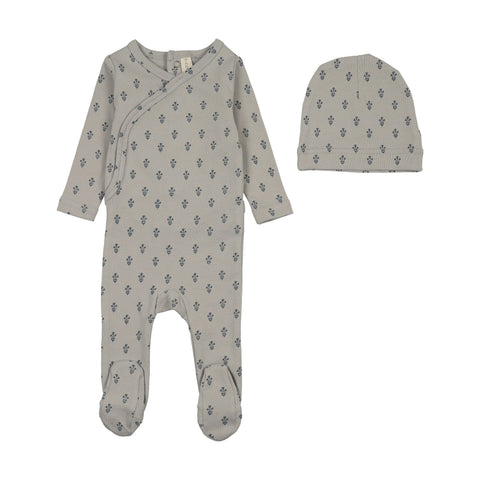Lilette Marigold Footie Set - Blue