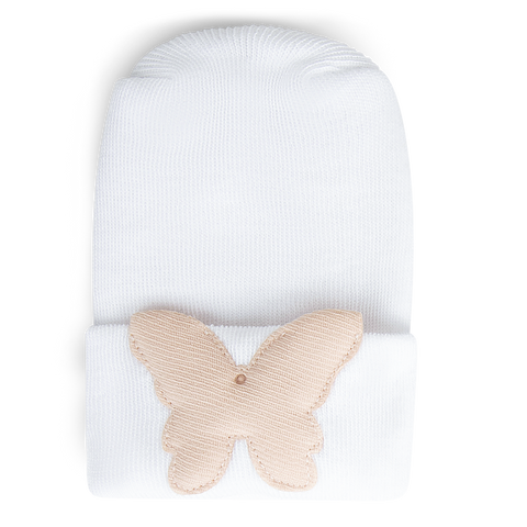 Adora Hospital Hat - Butterfly Linen Petal