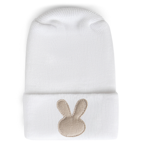 Adora Hospital Hat - Bunny Linen Saddle