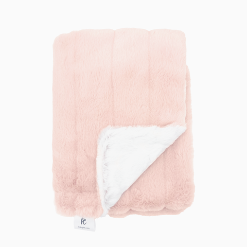Kidu Fur Blanket - Luxe Pink